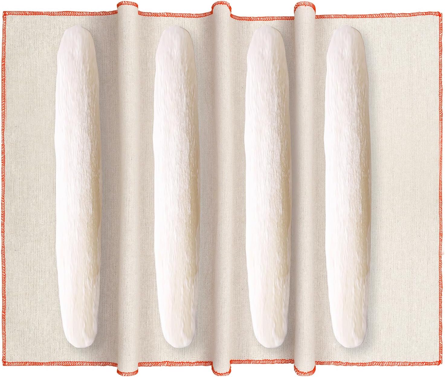 Heavy Duty Bakers Couche, 100% Natural Flax Linen 36”x26” Bread Dough Proofing Cloth Thickened Couche 1Pack