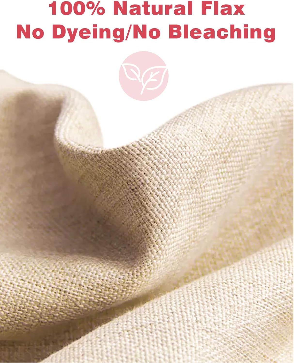 Heavy Duty Bakers Couche, 100% Natural Flax Linen 36”x26” Bread Dough Proofing Cloth Thickened Couche 1Pack